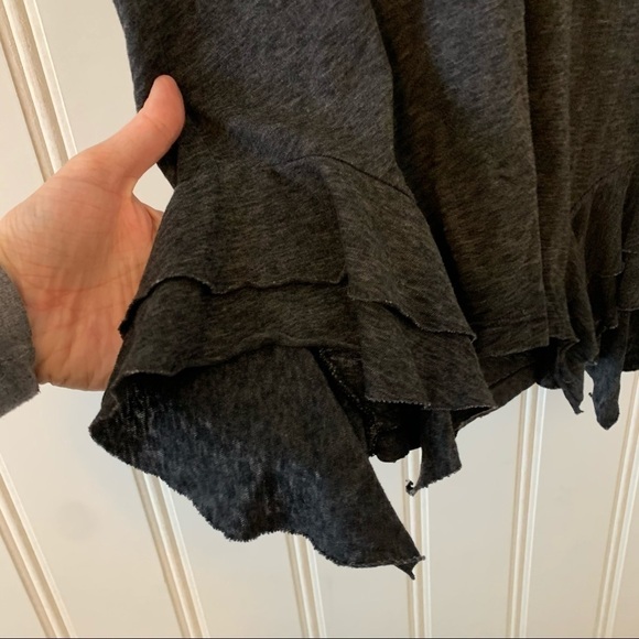 CURRENT/ELLIOT Grey Tee 257 - Picture 4 of 7